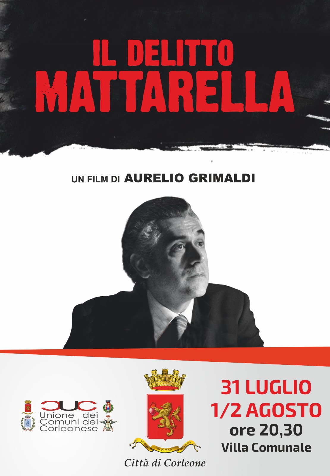 Proiezione film “Il delitto Mattarella”