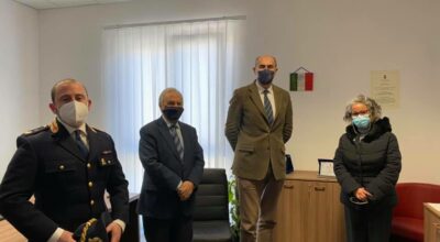 Il questore di Palermo in visita al commissariato