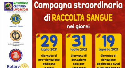 Giornate della solidarietà per la raccolta di sangue