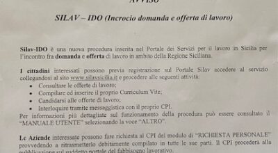 Silav-IDO, il nuovo servizio della Regione per chi cerca lavoro